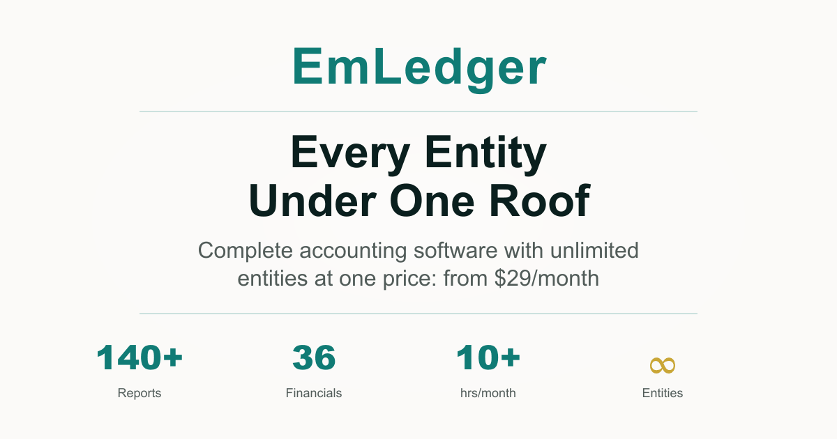 EmLedger screenshot 1
